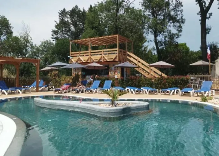Campsite Mobil Sur Pilotis - Terrasse - Api-1-52-1058 *